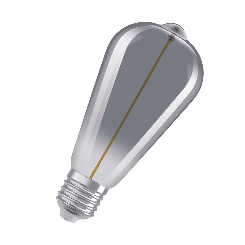 2,2W, 60lm, Vintage 1906 Edison 6 Filament Magnetic SMOKE, 1800K, E27, 64x140mm, LED Sisustuslamppu Osram