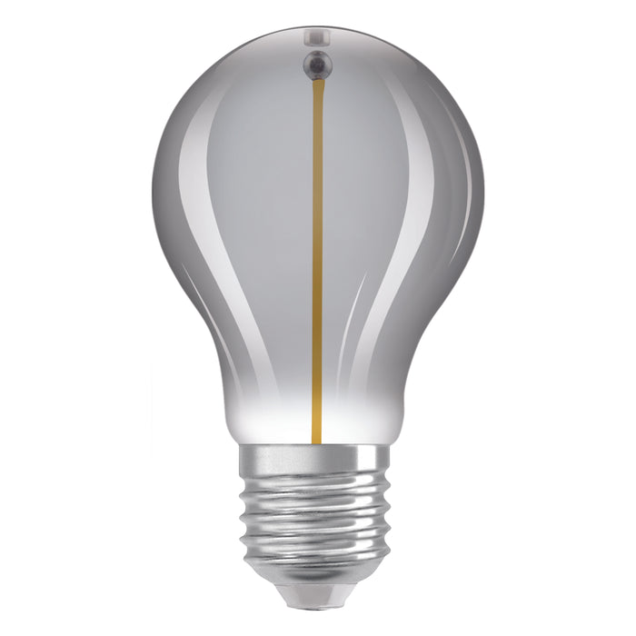 1,8W, 40lm, Vintage 1906 Classic A 4 Filament Magnetic SMOKE, 1800K, E27, 60x105mm, Sisustuslamppu OSRAM