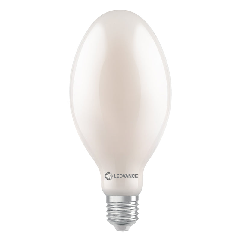 Ledvance HQL LED FIL Value E27 60W 9000lm 4000K IP65 – 120×260 mm, korvaa elohopealampun