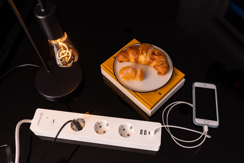 Smart+ Wifi Multi Power Socket, IP20, 65x350mm, Smart extension cord Osram