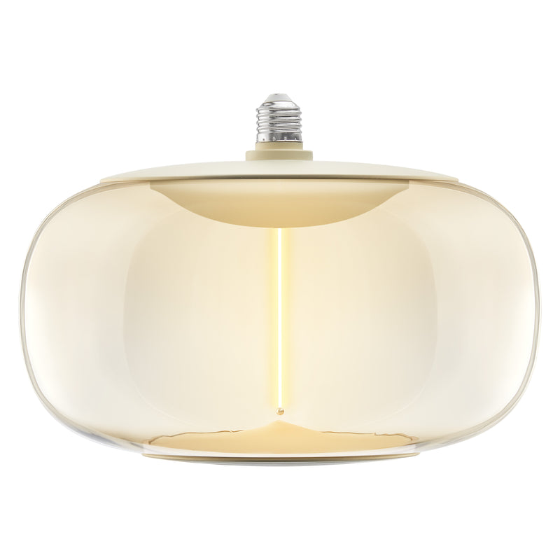 2,5W, 120lm, Vintage 1906 Big Elipse 12 Filament Magnetic AMBER, 2700K, E27, 300x210mm, LED Sisustuslamppu Osram