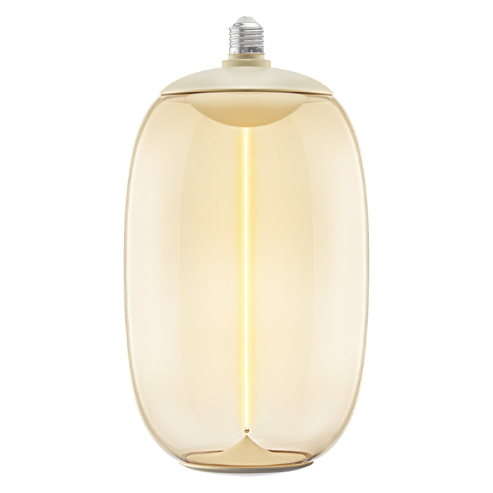 4W, 280lm, Vintage 1906 Big Elipse Oval 27 Filament Magnetic AMBER, 2700K, E27, 200x370mm, Sisustuslamppu OSRAM