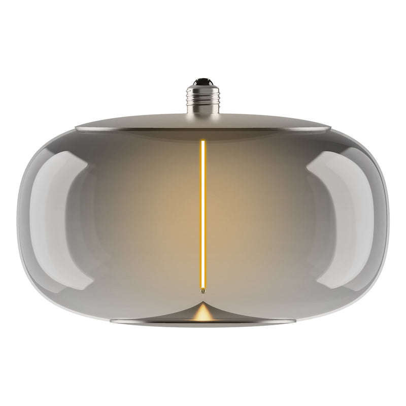 4W, 60lm, Vintage 1906 Big Elipse 6 Filament Magnetic SMOKE, 1800K, E27, 300x210mm, LED Sisustuslamppu Osram