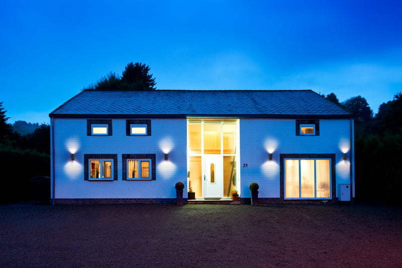 Endura Classic Itys Wall DARK GRAY, 2XGU10, IP65, IK05, Ulkoseinävalaisinrunko Osram