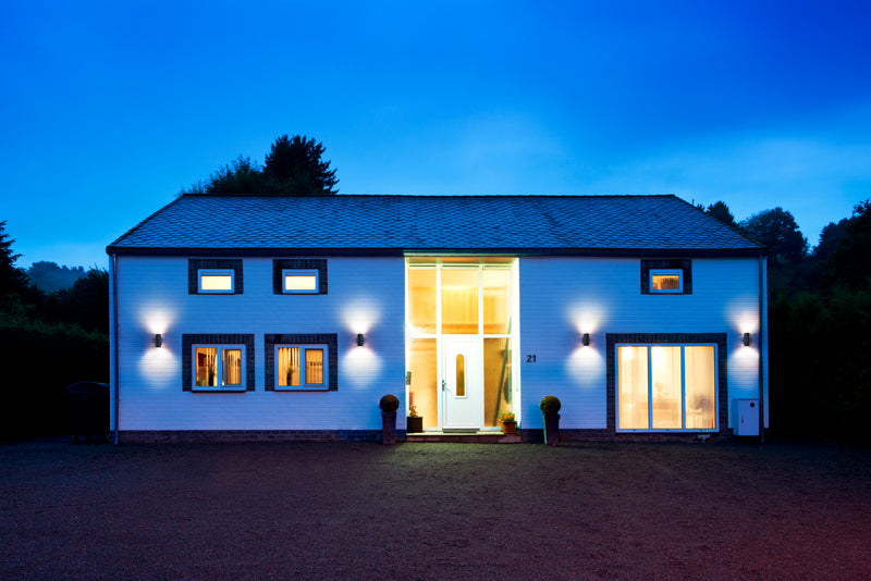 Endura Classic Ive Wall DARK GRAY, 2XGU10, IP65, IK06, Ulkoseinävalaisinrunko Osram