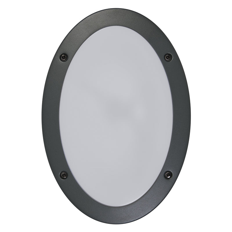 Endura Classic Orbi Wall DARK GRAY, 2XE27, IP65, IK06, Ulkoseinävalaisinrunko Osram