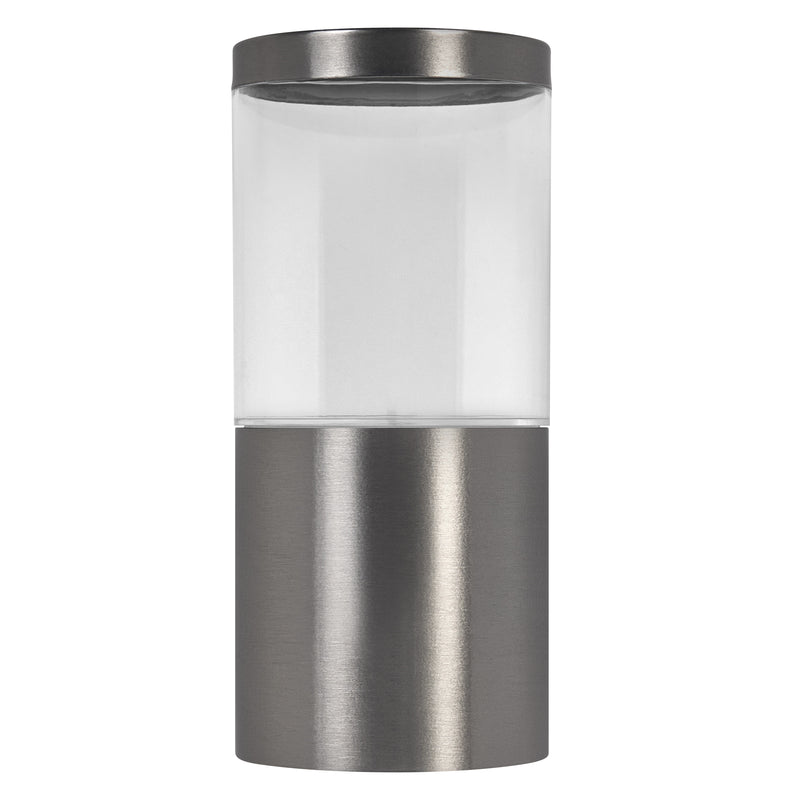 Endura Classic Ebro Wall Stainless Steel, E27, IP44, IK03, Outdoor wall light frame Osram