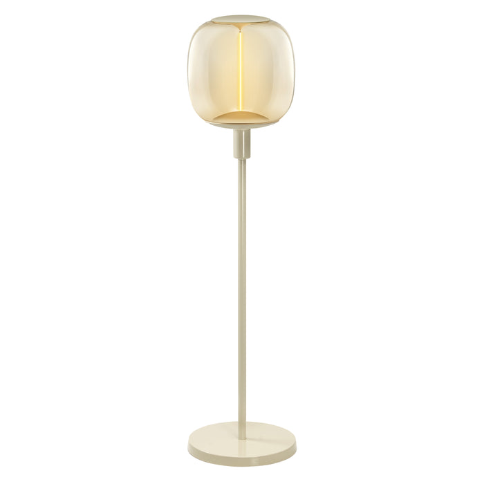 Decor Stick Floor Dark Grey Short, E27, IP20, Sisustuksellinen Lattiavalaisin Osram