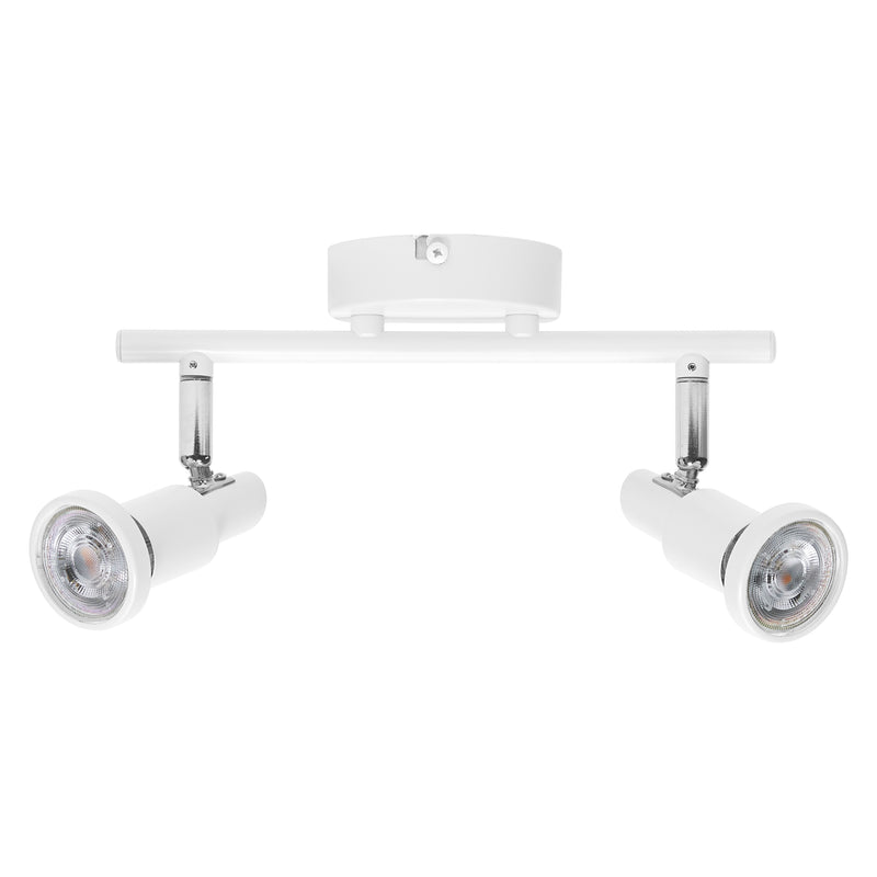 6,8W, 460lm, LED Spot DIM, 2XGU10, 2700K, IP20, IK06, 90x256mm, LED Kohdevalaisin Osram