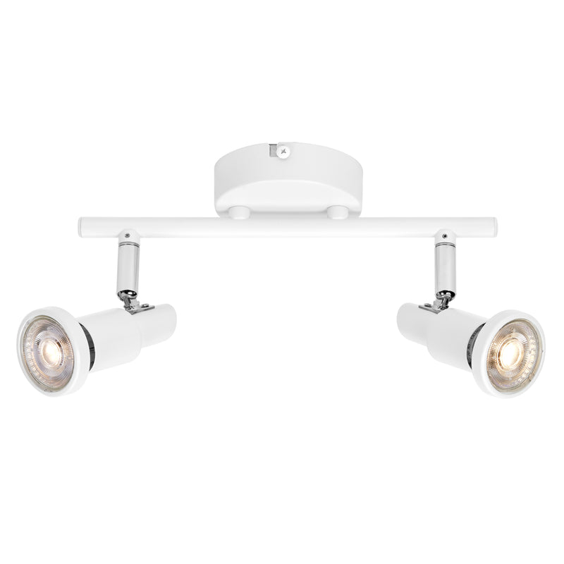 6,8W, 460lm, LED Spot DIM, 2XGU10, 2700K, IP20, IK06, 90x256mm, LED Kohdevalaisin Osram