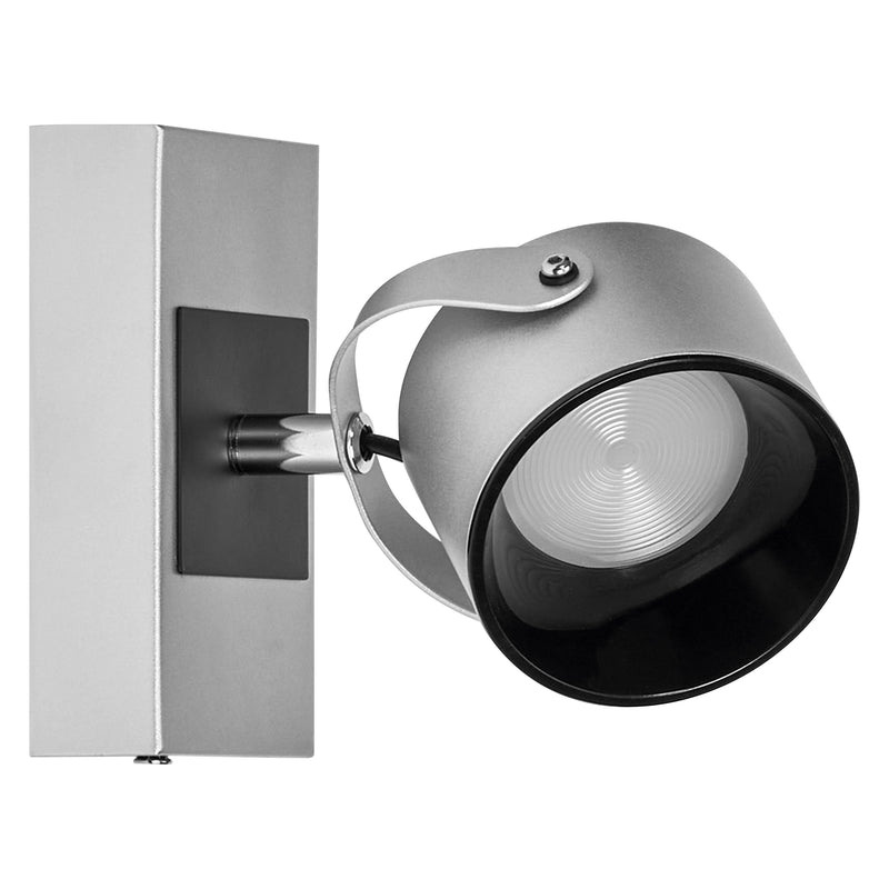 5,8W, 185lm, Decor Spot Jupiter SILVER, 3000K, IP20, IK03, 80x155mm, LED Kohdevalaisin Osram