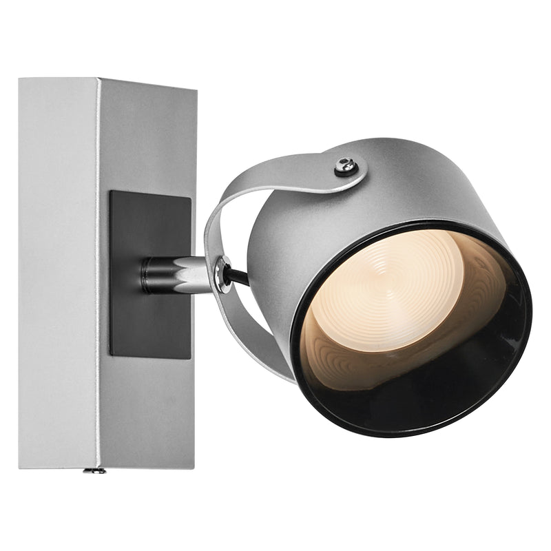 5,8W, 185lm, Decor Spot Jupiter SILVER, 3000K, IP20, IK03, 80x155mm, LED Kohdevalaisin Osram