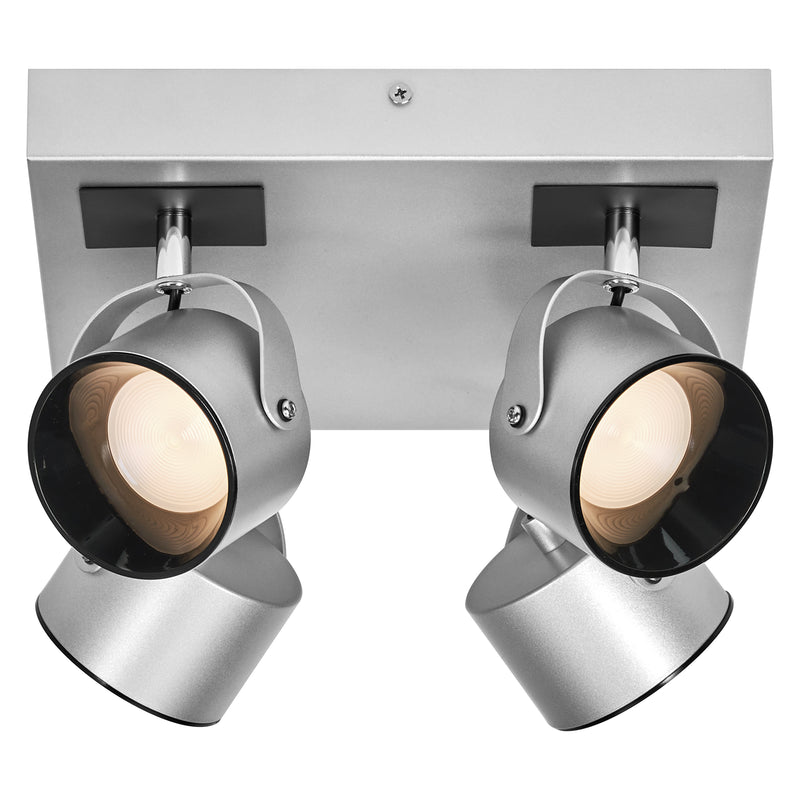 22W, 750lm, Decor Spot Jupiter SILVER, 3000K, IP20, IK03, 260x260mm, LED Spotlight Osram