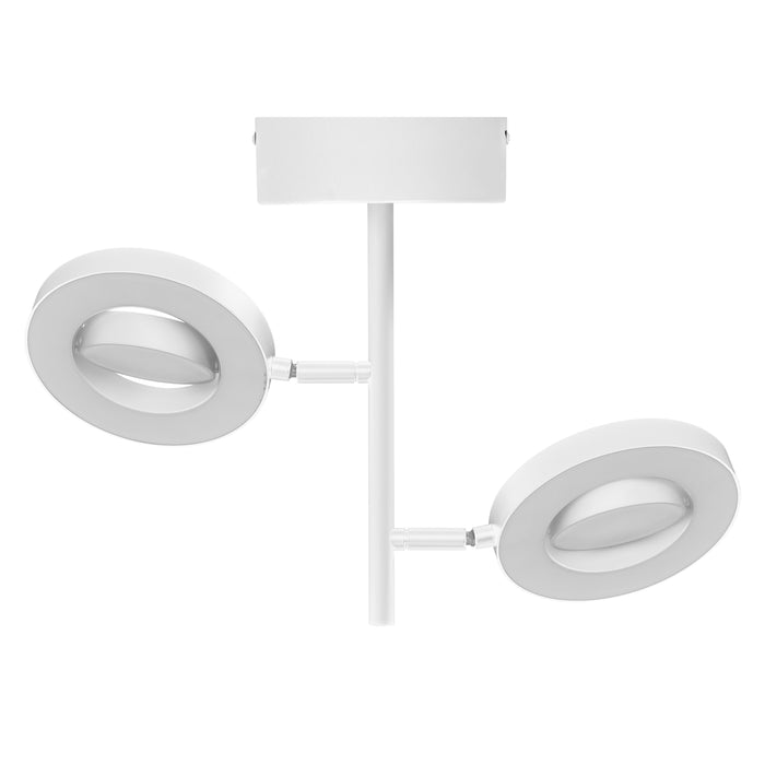 21W, 465lm, Decor Spot Saturn CLICK-CCT Black Ceiling, 3000K/4200K/6500K, IP20, IK03, Sisustuksellinen LED Kattovalaisin LEDVANCE