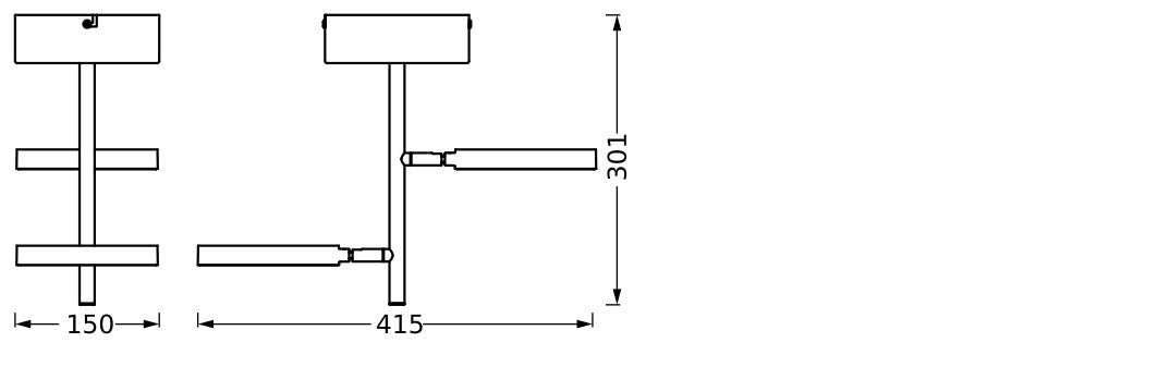 21W, 465lm, Decor Spot Saturn CLICK-CCT Black Ceiling, 3000K/4200K/6500K, IP20, IK03, Sisustuksellinen LED Kattovalaisin LEDVANCE