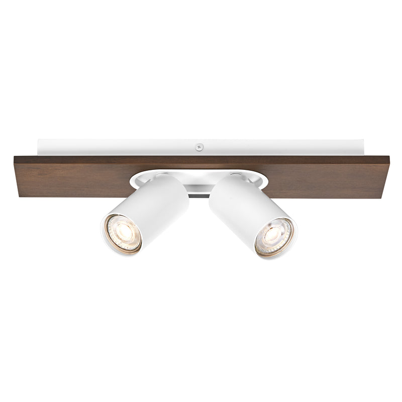 6.8W, 460lm, Decor Spot Mercury DIM WHITE, 2XGU10, 2700K, IP20, IK03, 100x400mm, LED Spotlight Osram