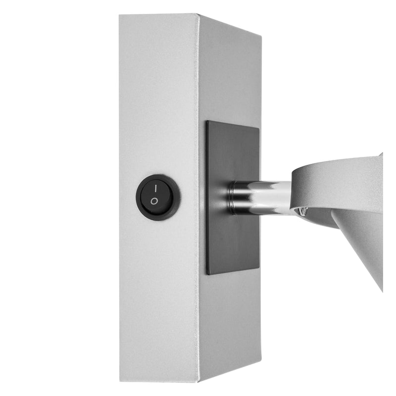 5,8W, 185lm, Decor Spot Jupiter SILVER, 3000K, IP20, IK03, 80x155mm, LED Kohdevalaisin Osram