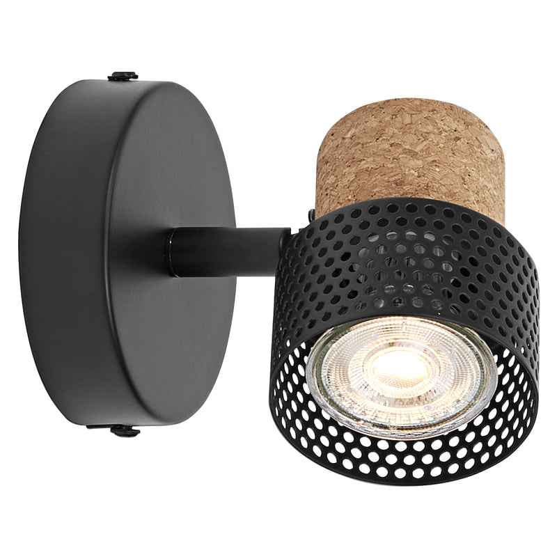 3.4W, 230lm, Decor Spot Cork DIM, GU10, 2700K, IP20, IK03, 90x126mm, LED Spotlight Osram