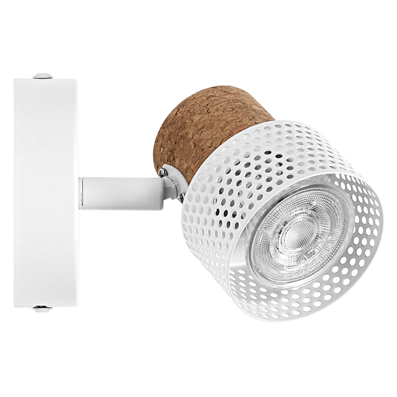 3.4W, 230lm, Decor Spot Cork DIM, GU10, 2700K, IP20, IK03, 90x126mm, LED Spotlight Osram