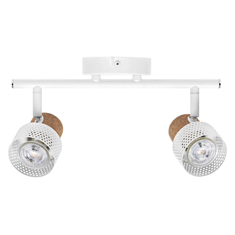 6,8W, 460lm, Decor Spot Cork DIM, 2XGU10, 2700K, IP20, IK03, 100x338mm, LED Kohdevalaisin Osram