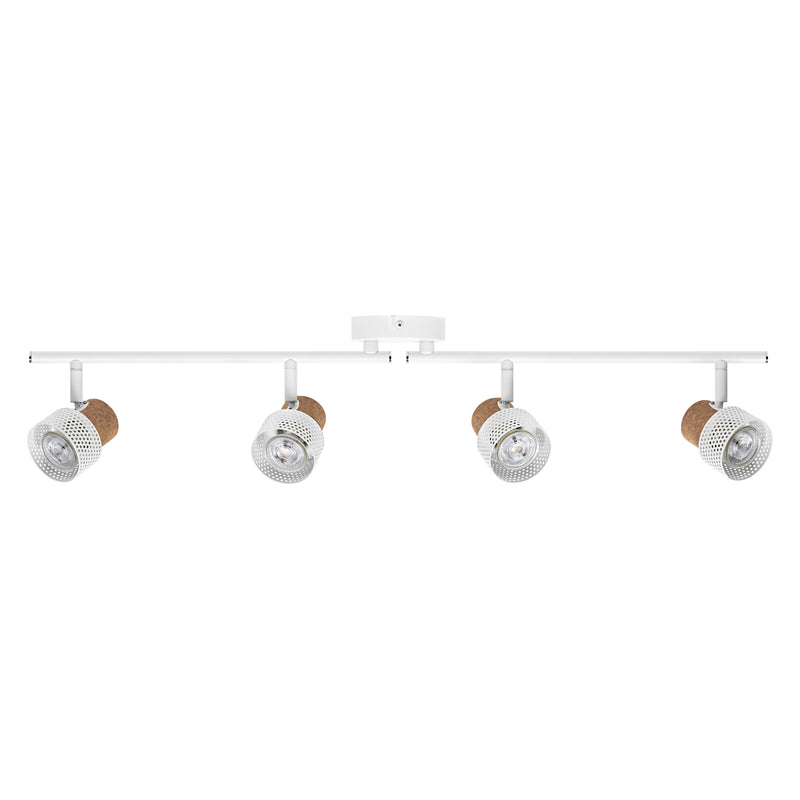 13,6W, 920lm, Decor Spot Cork DIM WHITE, 4XGU10, 2700K, IP20, IK03, 100x813mm, LED Kohdevalaisin Osram