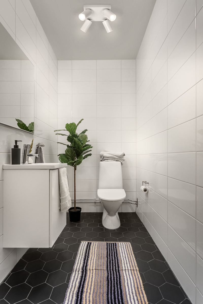 13.6W, 920lm, LED Spot Octagon Plate DIM, 4XGU10, 2700K, IP20, IK03, 200x200mm, LED Kohdevalaisin Osram