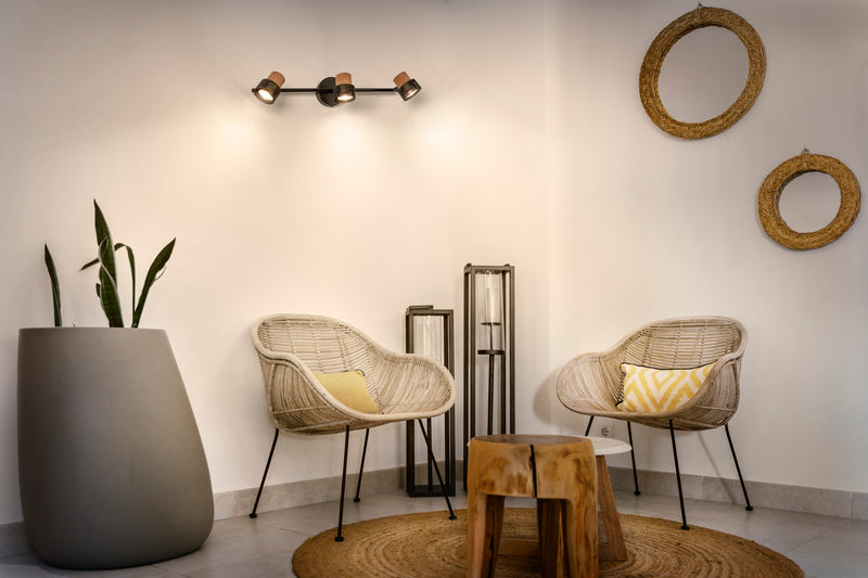 10,2W, 690lm, Decor Spot Cork DIM, 3XGU10, 2700K, IP20, IK03, 100x577mm, LED Kohdevalaisin Osram