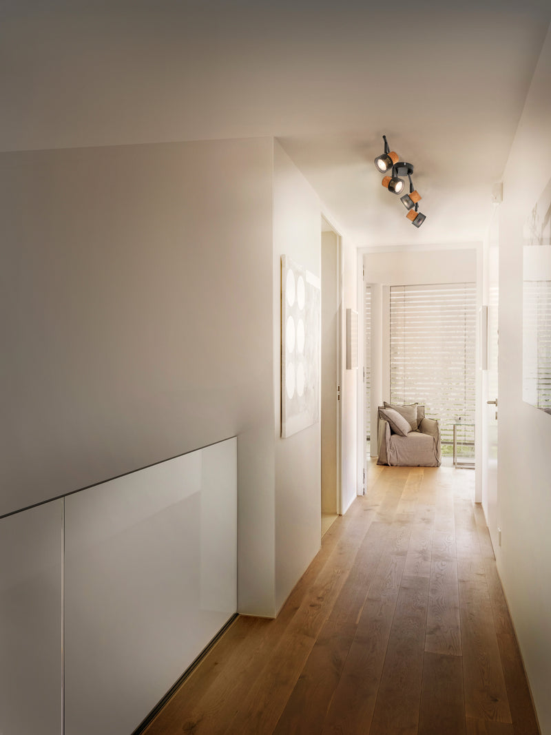 13,6W, 920lm, Decor Spot Cork DIM WHITE, 4XGU10, 2700K, IP20, IK03, 100x813mm, LED Kohdevalaisin Osram