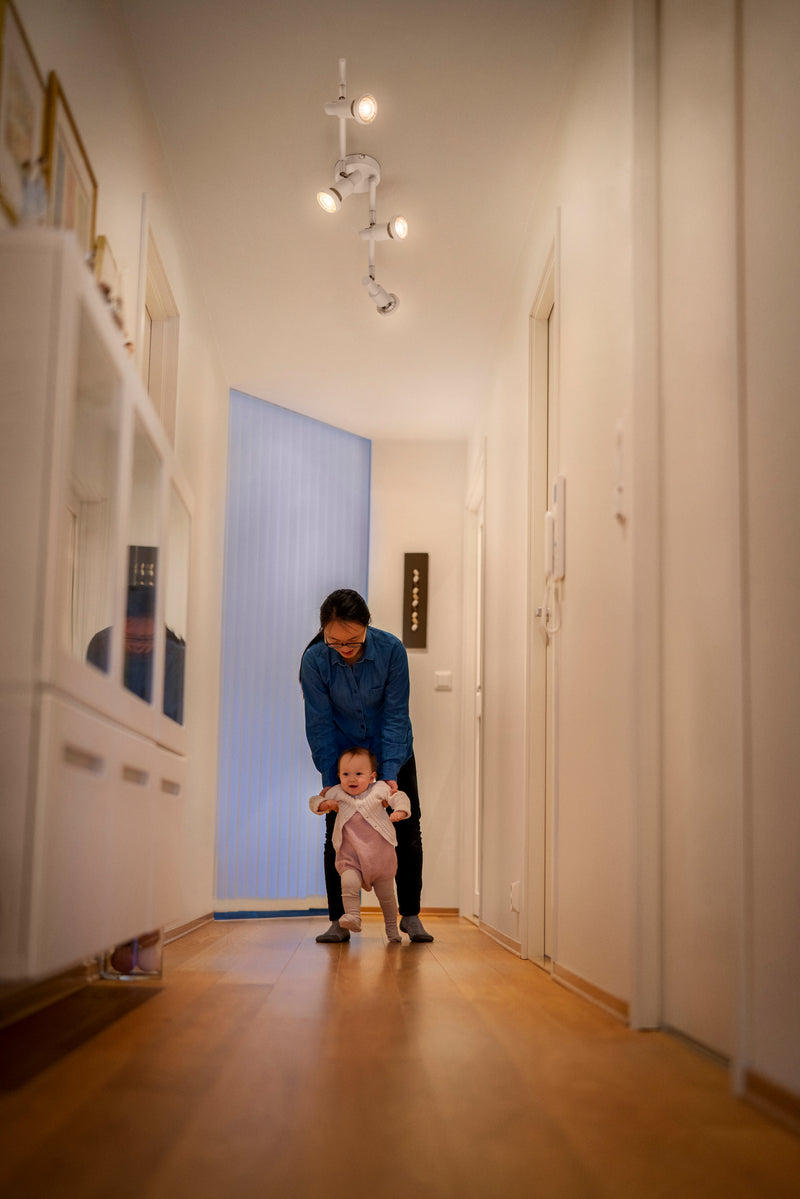 13,6W, 920lm, LED Spot DIM BLACK, 4XGU10, 2700K, IP20, IK06, 90x684mm, LED Kohdevalaisin Osram