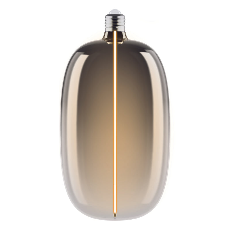 4.8W, 100lm, Vintage 1906 Big Eclipse Oval 10 Magnetic Filament SMOKE DIM, 1800K, E27, 145x280mm, LED Sisustuslamppu Osram