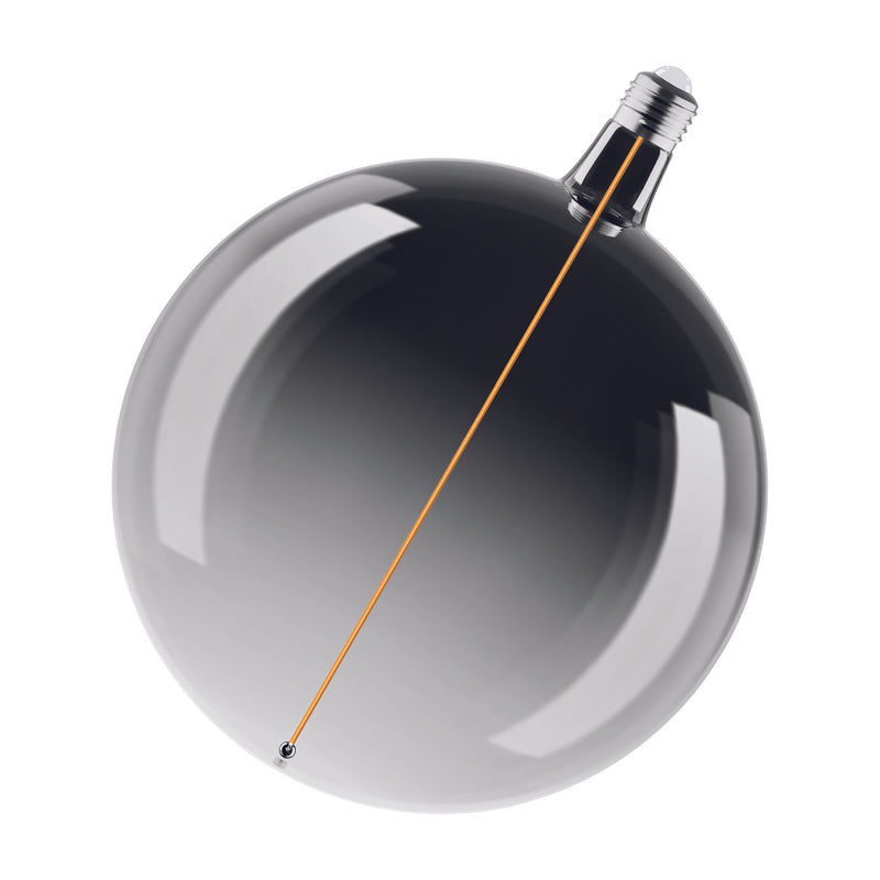 4.8W, 100lm, Vintage 1906 Big Globe 200 10 Magnetic Filament SMOKE DIM, 1800K, E27, 200x260mm, LED Sisustuslamppu Osram