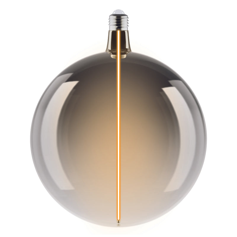 4.8W, 100lm, Vintage 1906 Big Globe 200 10 Magnetic Filament SMOKE DIM, 1800K, E27, 200x260mm, LED Sisustuslamppu Osram