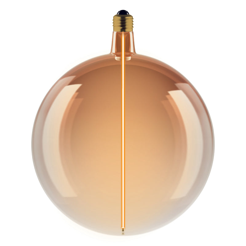 4.8W, 200lm, Vintage 1906 Big Globe 200 20 Magnetic Filament TEA BROWN DIM, 1800K, E27, 200x260mm, LED Sisustuslamppu Osram