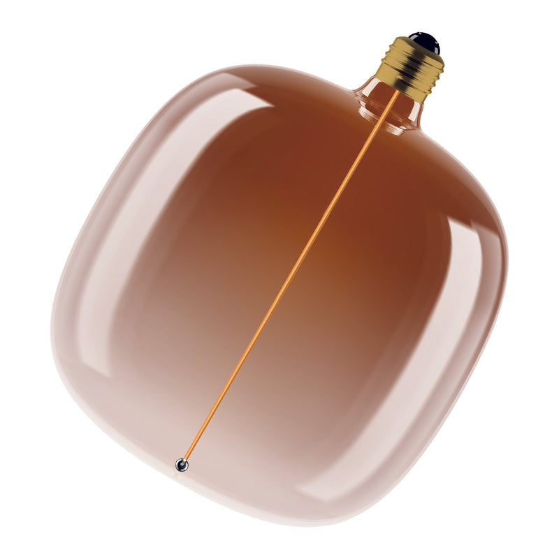 4.8W, 200lm, Vintage 1906 Big Oval 20 Magnetic Filament TEA BROWN DIM, 1800K, E27, 187x237mm, LED Sisustuslamppu Osram