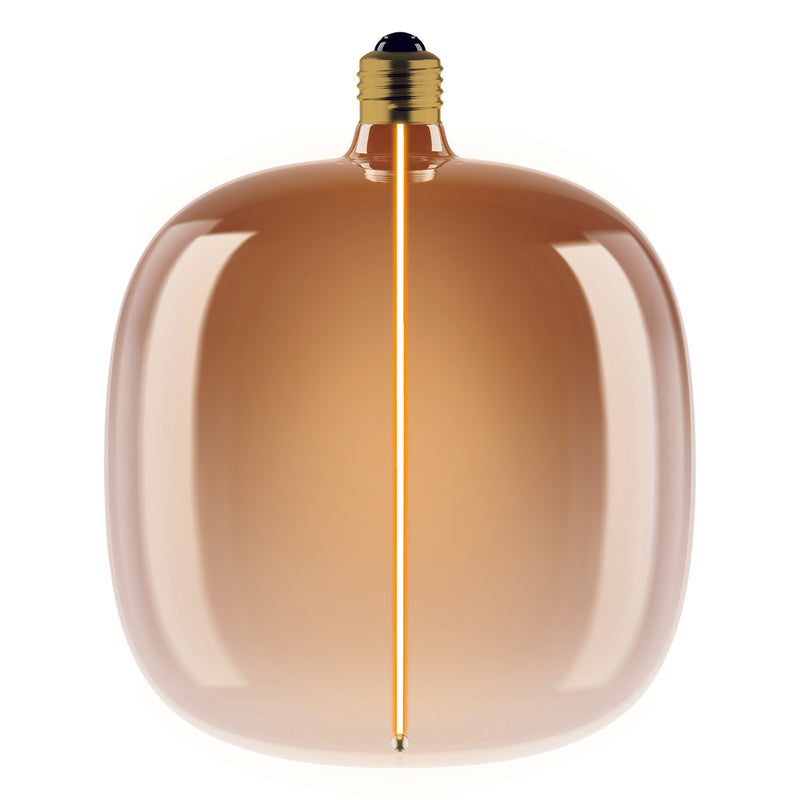 4.8W, 200lm, Vintage 1906 Big Oval 20 Magnetic Filament TEA BROWN DIM, 1800K, E27, 187x237mm, LED Sisustuslamppu Osram