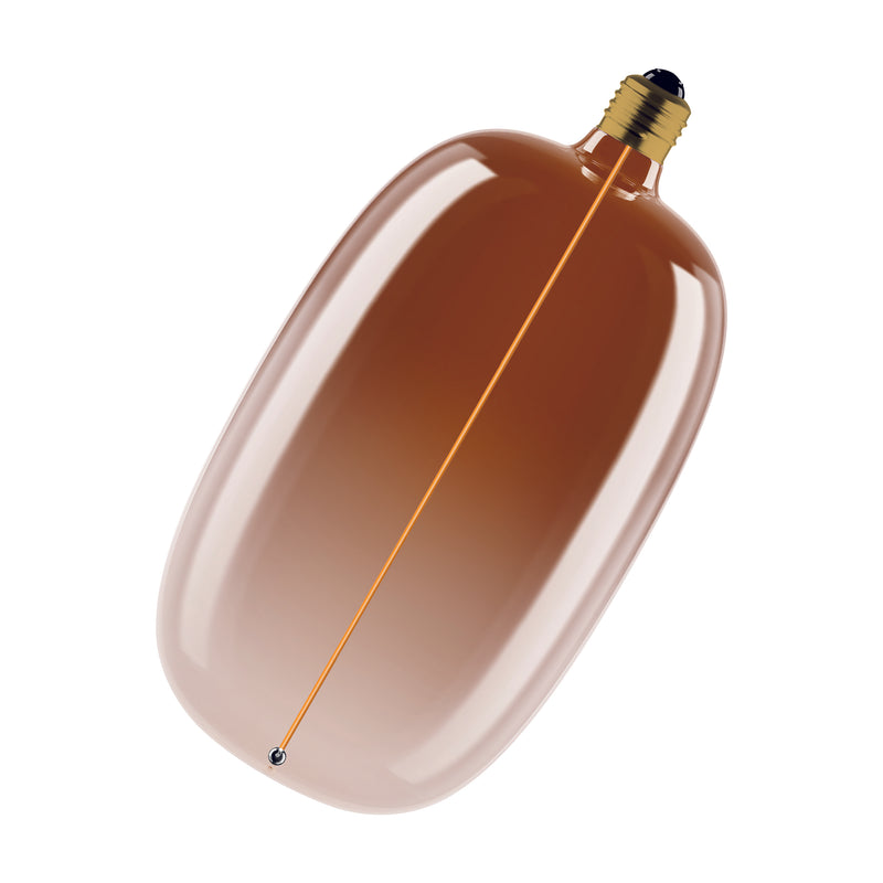 4.8W, 200lm, Vintage 1906 Eclipse Oval 20 Magnetic Filament TEA BROWN DIM, 1800K, E27, 145x280mm, LED Sisustuslamppu Osram