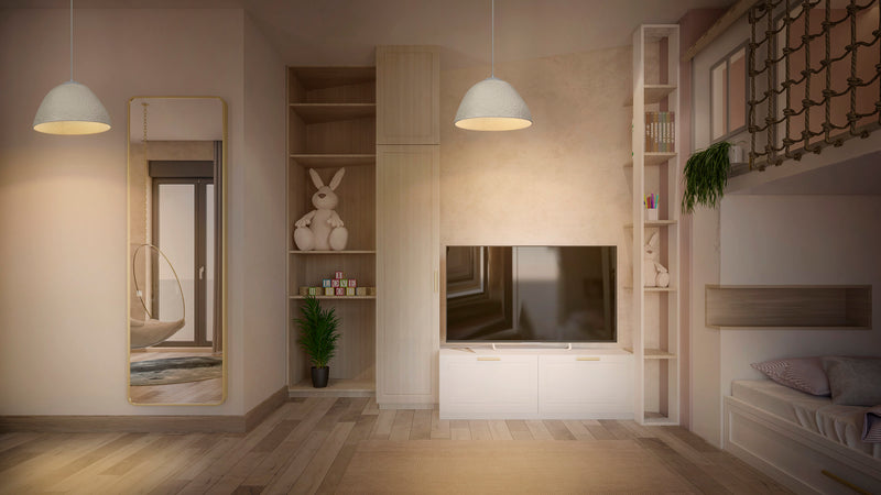 Decor Camel Bell Pendant WHITE, E27, IP20, 375x1690mm, Decorative ceiling lamp Osram