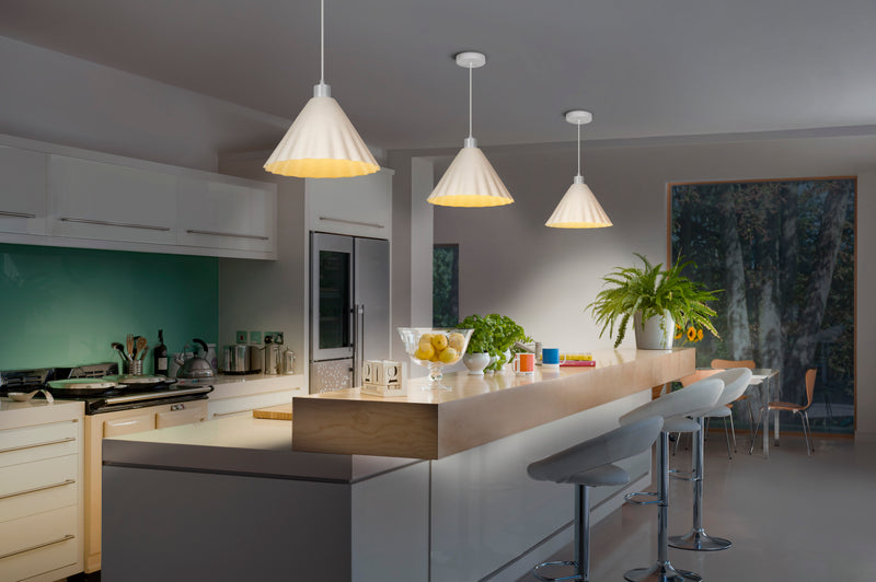 Decor Pulp Pendant WHITE, E27, IP20, 310x1680mm, Sisustuksellinen kattovalaisin Osram