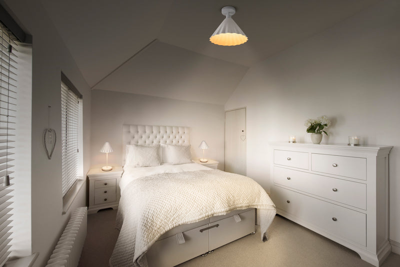 Decor Pulp Ceiling WHITE, E27, IP20, 290x310mm, Decorative ceiling lamp Osram