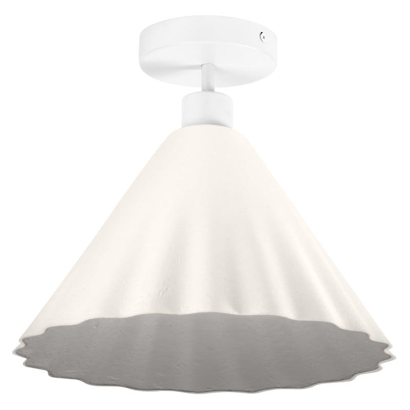Decor Pulp Ceiling WHITE, E27, IP20, 290x310mm, Decorative ceiling lamp Osram