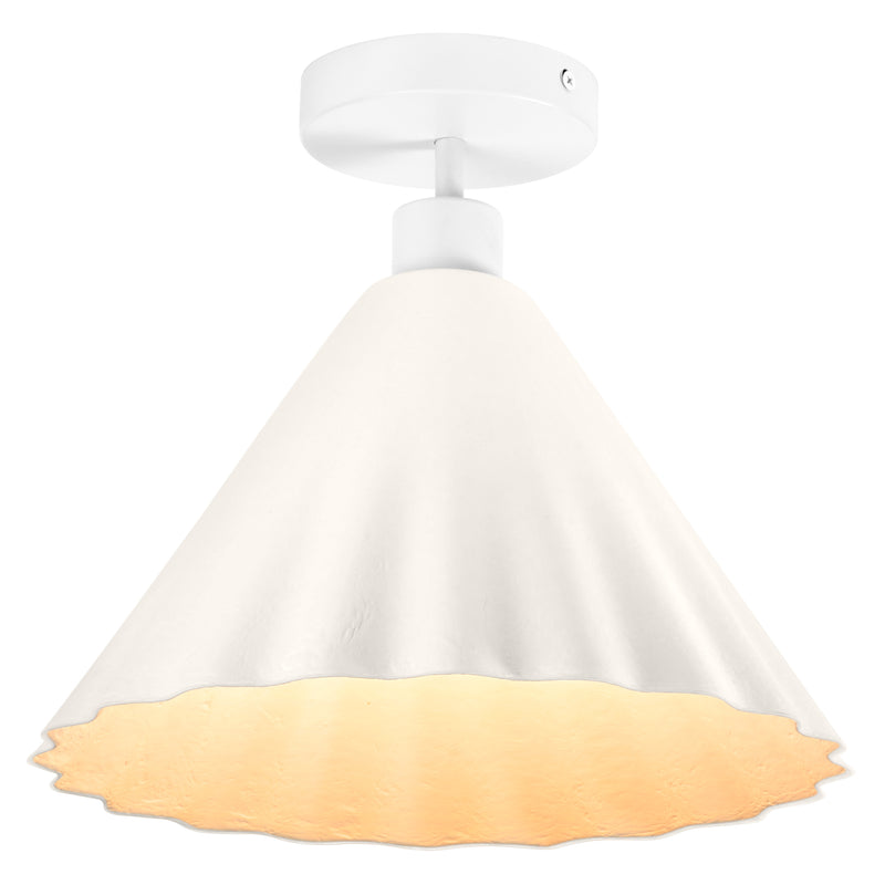 Decor Pulp Ceiling WHITE, E27, IP20, 290x310mm, Decorative ceiling lamp Osram
