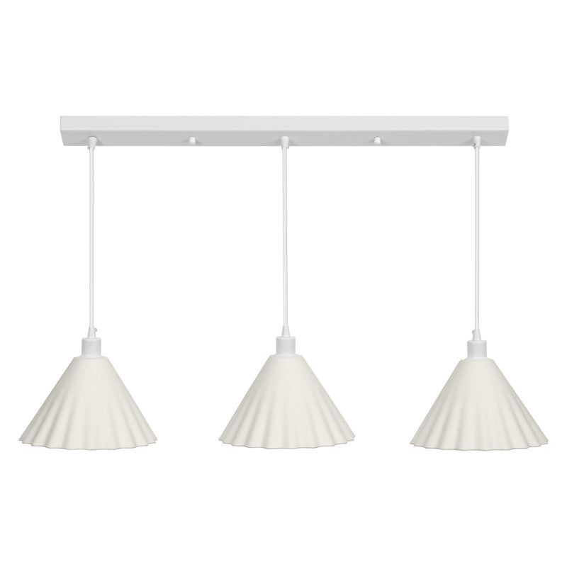 Decor Pulp Pendant WHITE, 3XE14, IP20, 218x2170mm, Sisustuksellinen kattovalaisin Osram