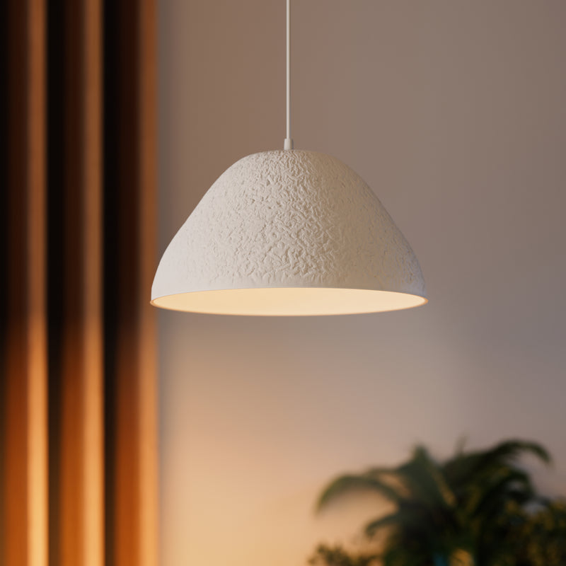 Decor Camel Bell Pendant WHITE, E27, IP20, 375x1690mm, Decorative ceiling lamp Osram