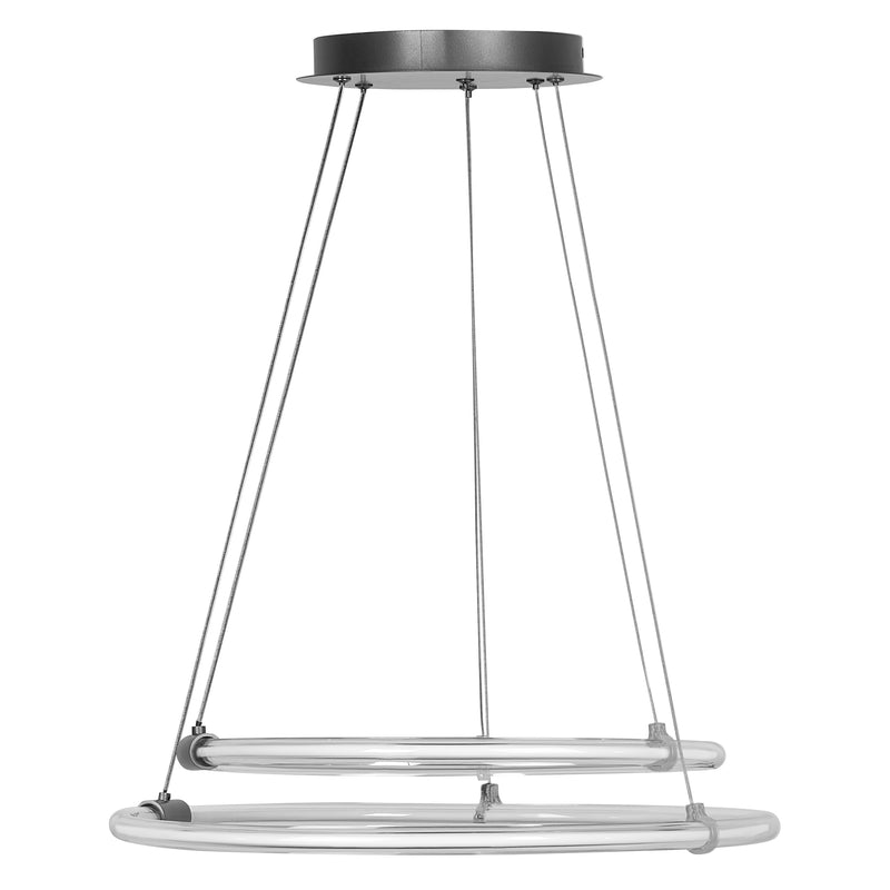 21W, 2400lm, Decor Aura 2XPendant Click DIM, 3000K, IP20, IK03, 498x800mm, LED Kattovalaisin Osram