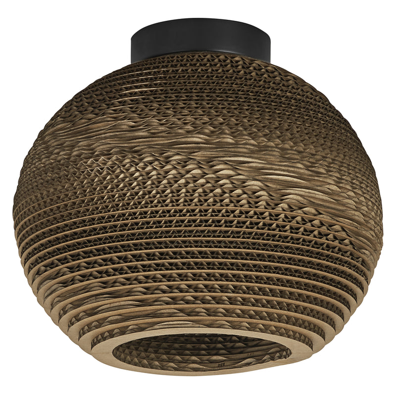 Decor Cardboard Ball Ceiling BROWN, E27, IP20, 230x260mm, Sisustuksellinen kattovalaisin Osram