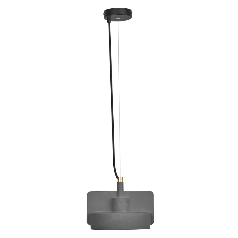 Decor Mold Pendant DARK GRAY, E27, IP20, 225x1500mm, Sisustuksellinen kattovalaisin Osram