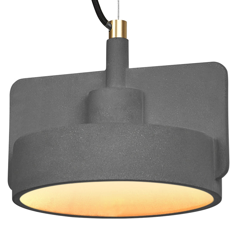 Decor Mold Pendant DARK GRAY, E27, IP20, 225x1500mm, Sisustuksellinen kattovalaisin Osram