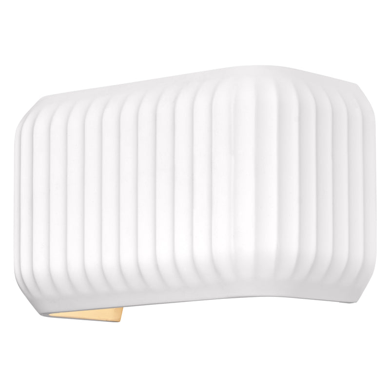 Decor Plaster Routes Wall 250 WHITE, E27, IP20, IK03, 110x250mm, Decorative wall lamp Osram