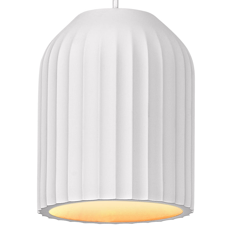 Decor Plaster Routes Pendant 150 WHITE, E27, IP20, IK03, 150x1200mm, Decorative ceiling lamp Osram
