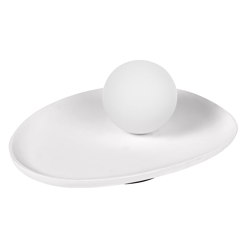 Decor Plaster Nest Table WHITE, G9, IP20, IK03, 135x325mm, Decorative table lamp Osram